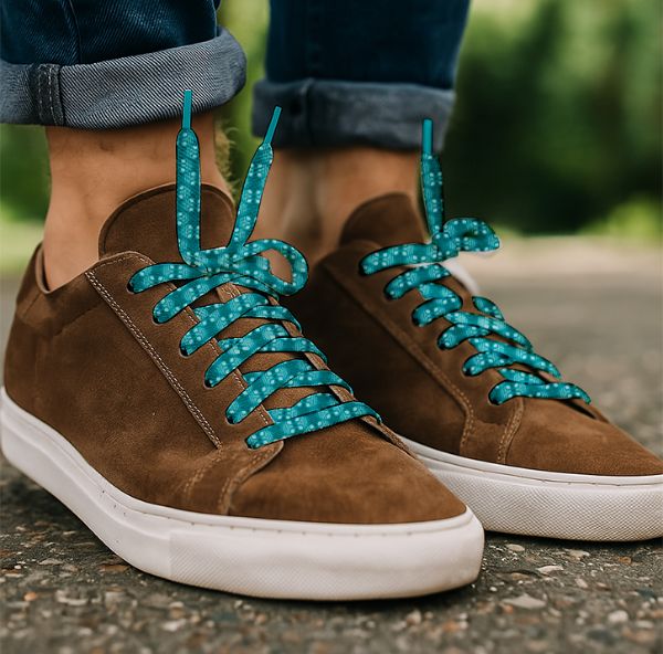 shoe-laces-turquoise