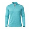 Picture of Men’s Performance Quarter Zip Tech Top Turquoise