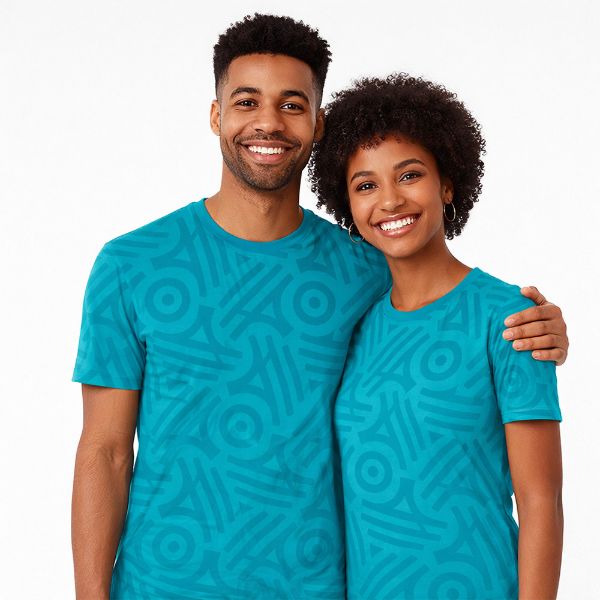 Picture of Unisex 165g Turquoise T-Shirt 