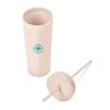 Picture of Kooshty Concorde Stainless Steel & Plastic Double-Wall Tumbler & Straw 720ml